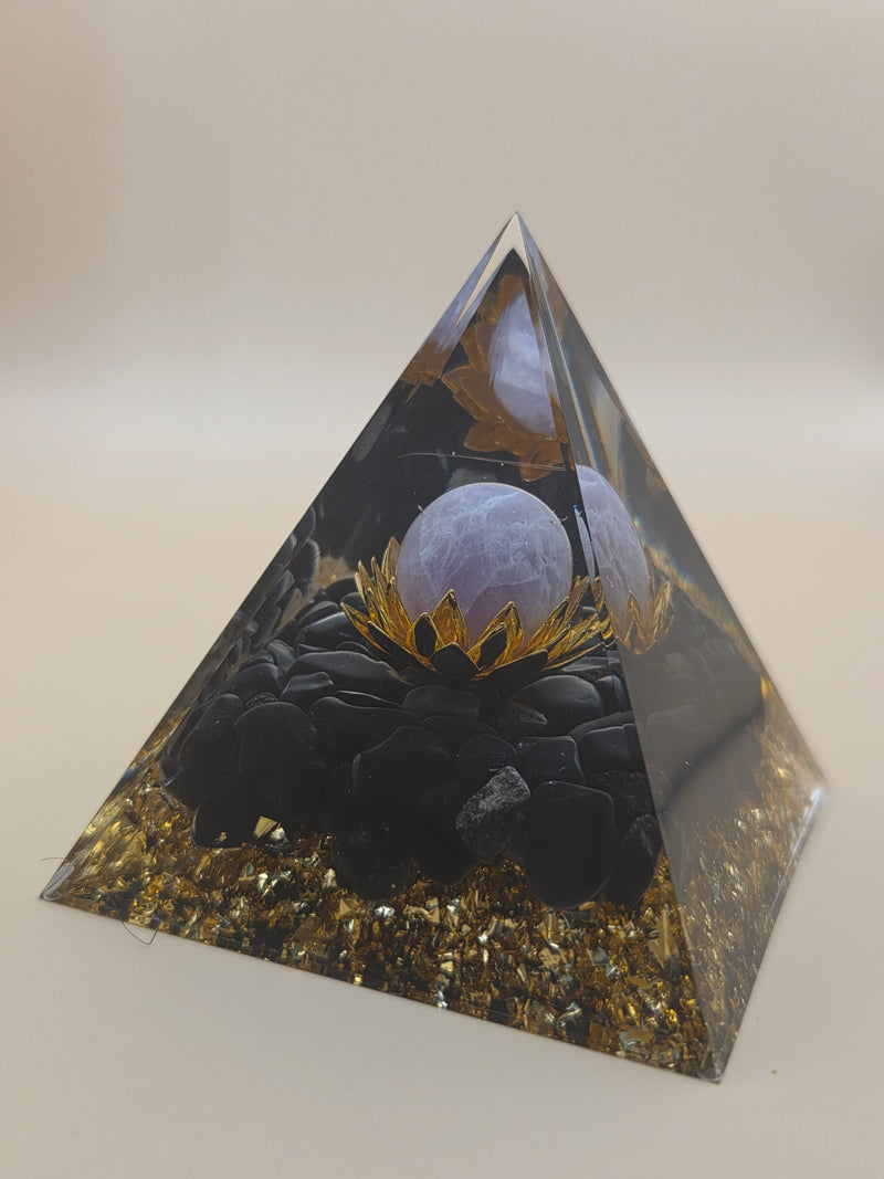 LOTUS AMETHYSTE/OBSIDIENNE
